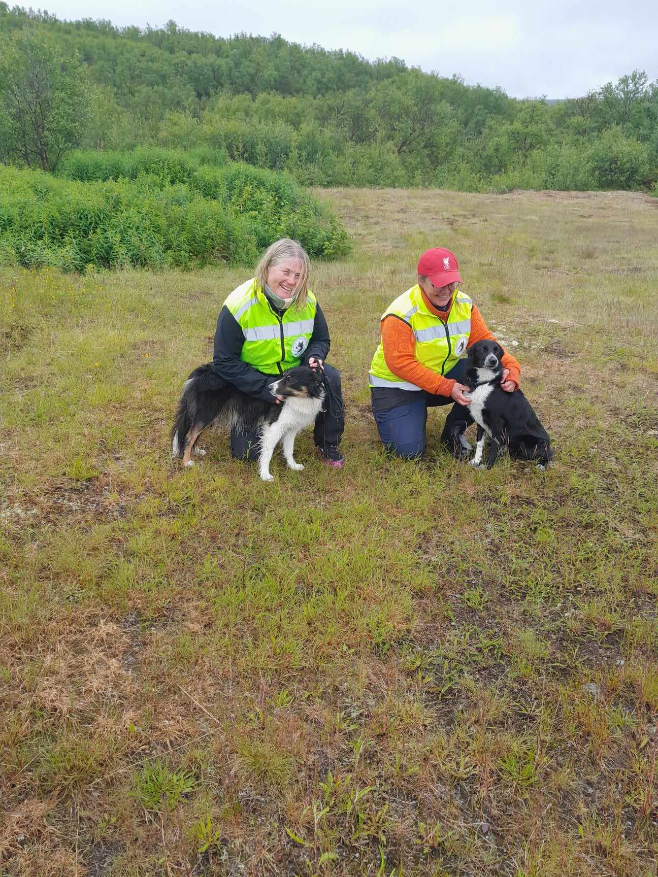 Kadaverhundkurs og godkjennings prøver Tana